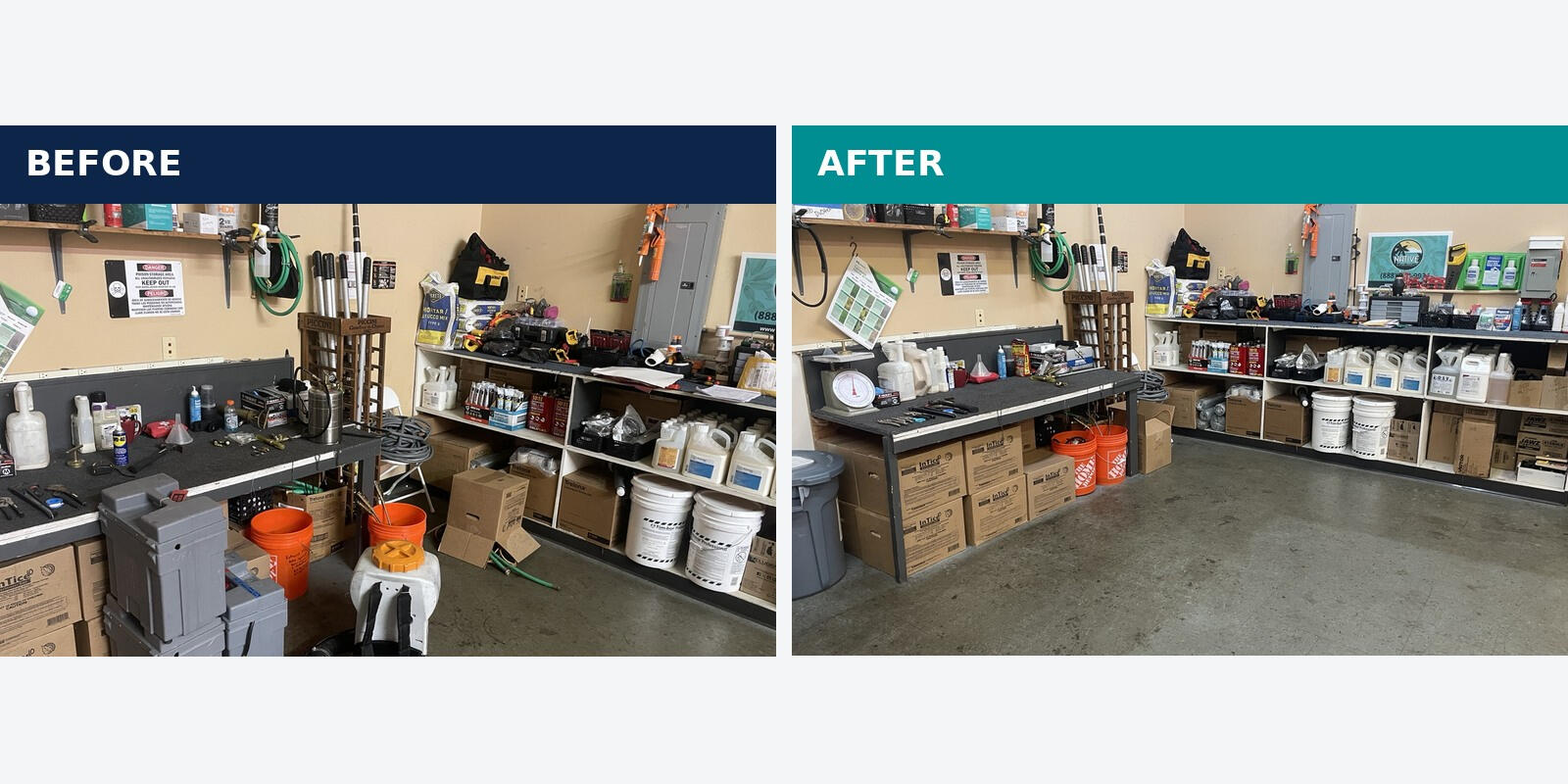 Real i3 bathroom cleaning work: sink and toilet before and after